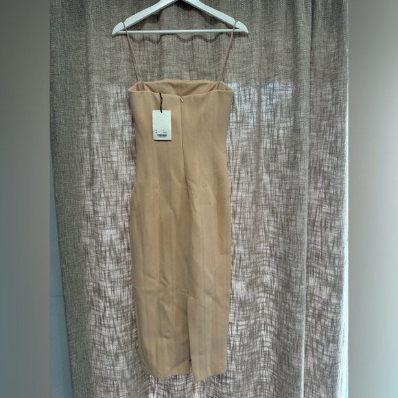 NWT MISHA x Revolve Irisa Dress in Nude - Picture 5 of 8